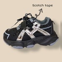 حذاء بناتي ألوان مع لمعة مميز