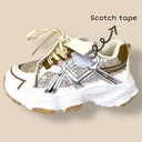 حذاء بناتي ألوان مع لمعة مميز