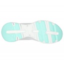 Skechers Arch Fit أزرق سماوي بشعار زهري