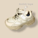 بوت بناتي نعل عالي بثلاث ألوان مميزة