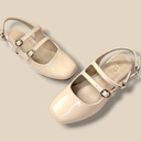 كندرة بناتي كعب بثلاث ألوان مميزة