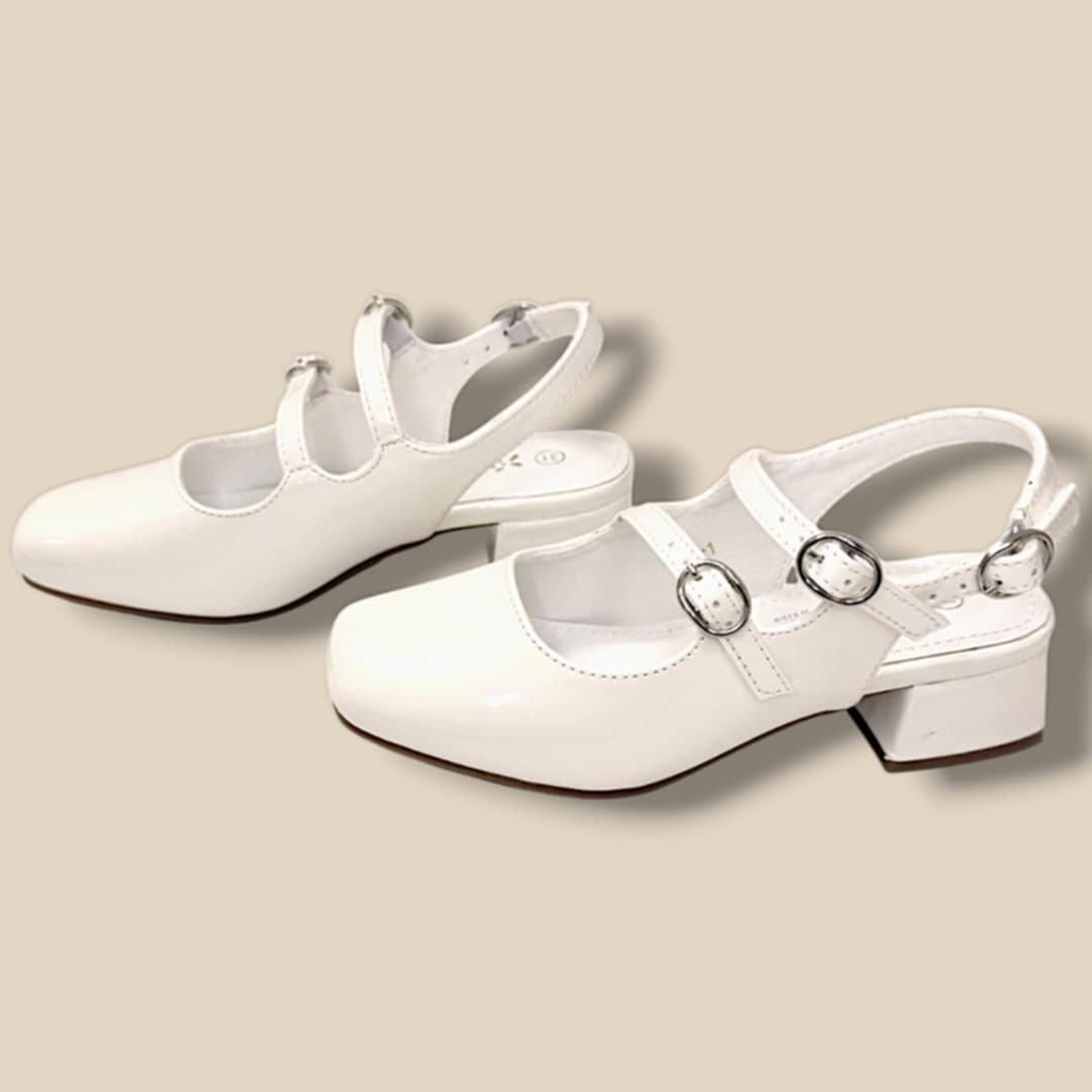 كندرة بناتي كعب بثلاث ألوان مميزة