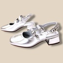 كندرة بناتي كعب بثلاث ألوان مميزة