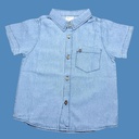 قميص جينز ولادي فاتح وغامق