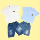 قميص ولادي سادة بلونين