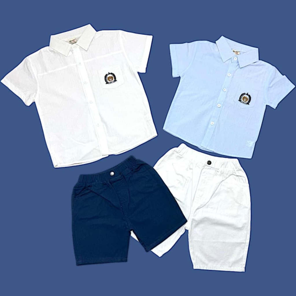 قميص ولادي سادة بلونين