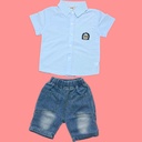 قميص ولادي سادة بلونين