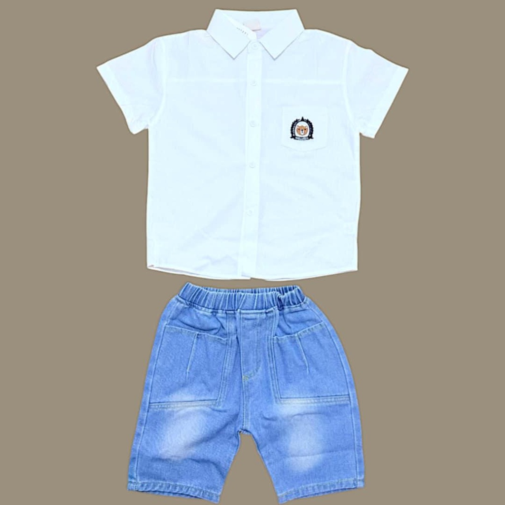 قميص ولادي سادة بلونين