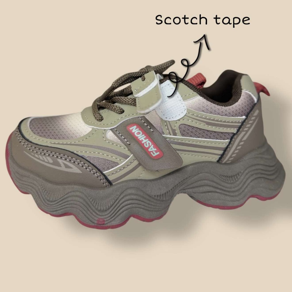 حذاء ولادي جيشي سكوتش على هيئة رباط