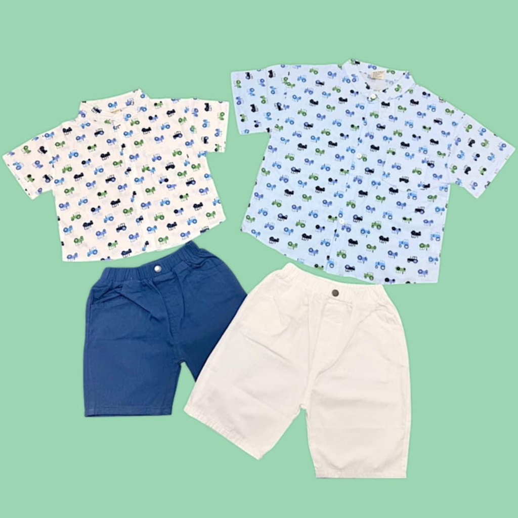 قميص ولادي مميز برسمة سيارات