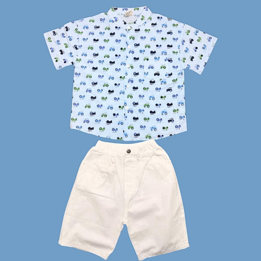 قميص ولادي مميز برسمة سيارات