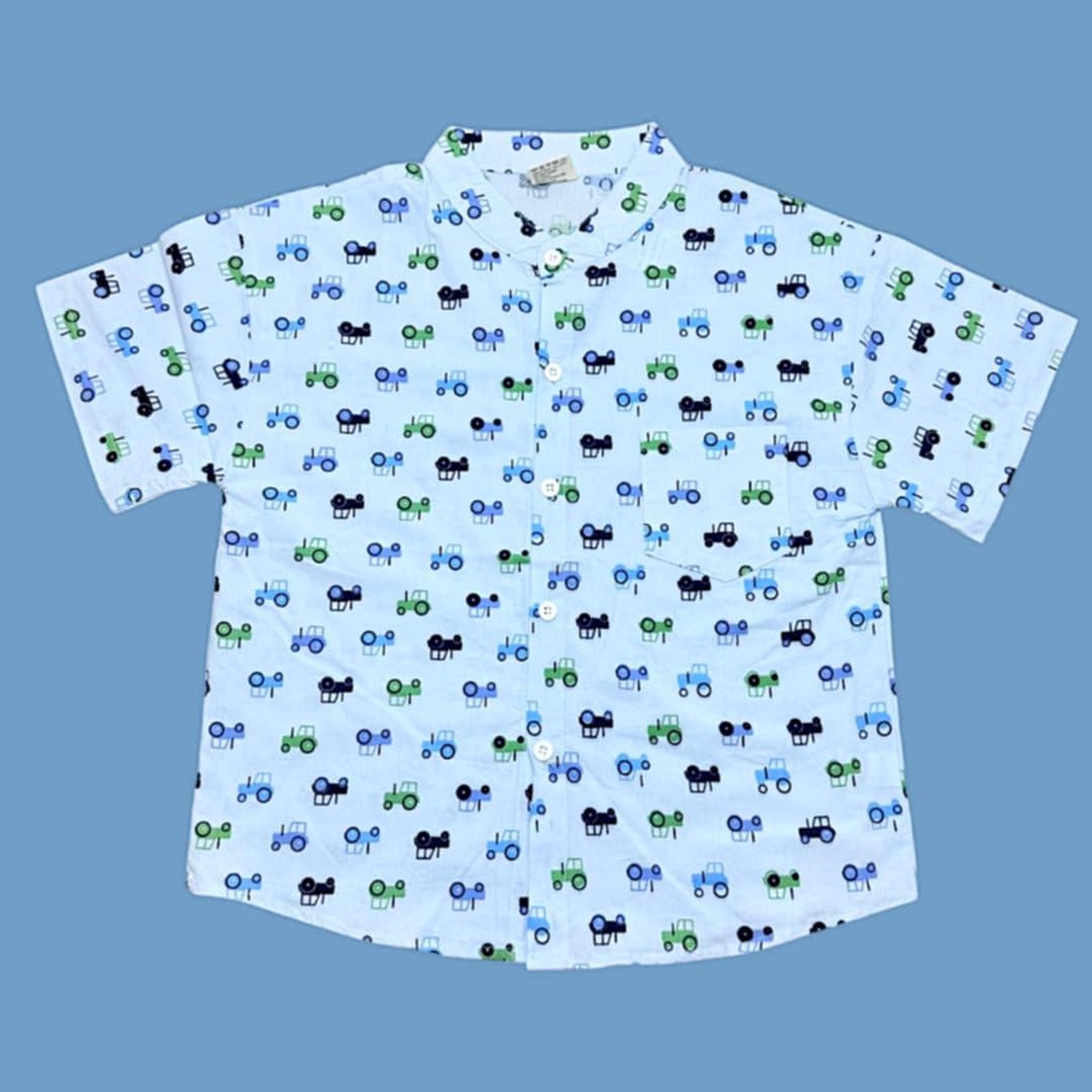 قميص ولادي مميز برسمة سيارات