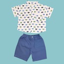 قميص ولادي مميز برسمة سيارات