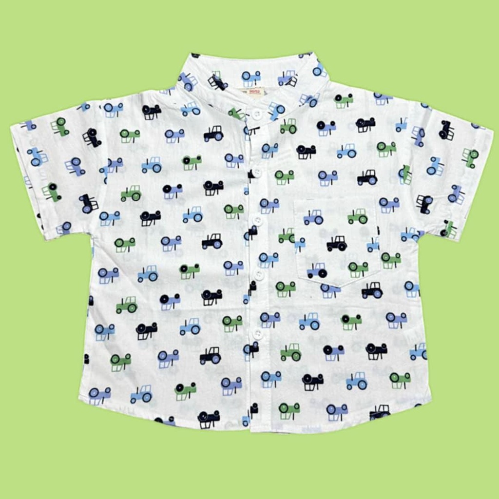 قميص ولادي مميز برسمة سيارات