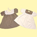 فستان بناتي مميز بقبة مزينة بالدانتيل