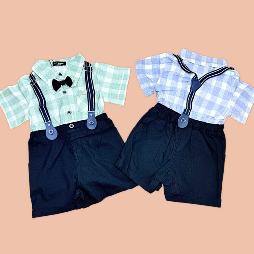 أفرهول مميز على شكل طقم مع شيالات وببيونة