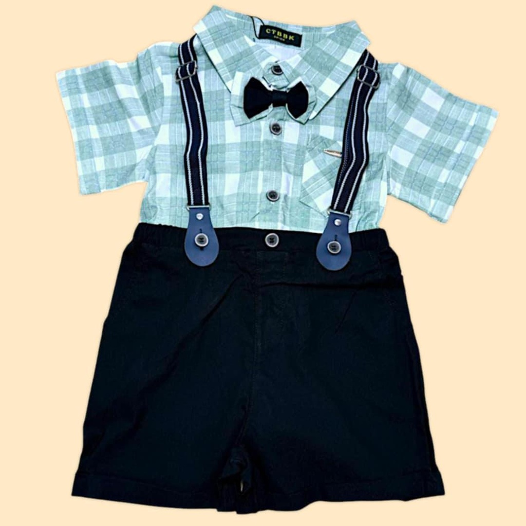 أفرهول مميز على شكل طقم مع شيالات وببيونة