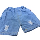 طقم بلوزة مع شورت جينز برسمة ديناصورات