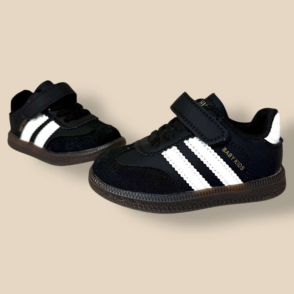 حذاء بيبي ولادي باللون السكني أو الأسود