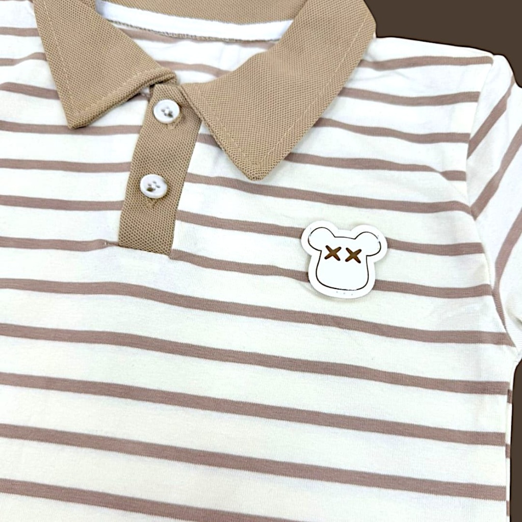 طقم ولادي بيتي قطن 100% بلونين أنيق ومميز