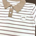 طقم ولادي بيتي قطن 100% بلونين أنيق ومميز