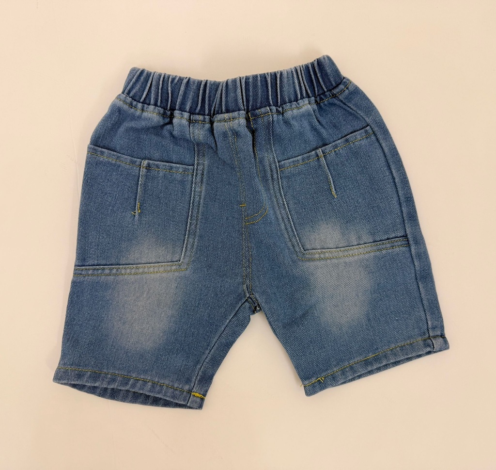 شورت جينز بلونين فاتح وغامق