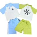 طقم ولادي بيتي بلونين مميزين