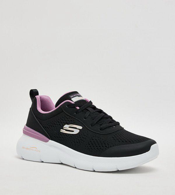 Skechers Skech-Air Dynamight أسود وبنفسجي