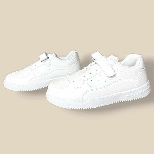 بوت أبيض ناعم للجنسين