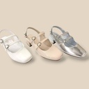 كندرة بناتي كعب بثلاث ألوان مميزة