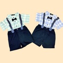 أفرهول مميز على شكل طقم مع شيالات وببيونة