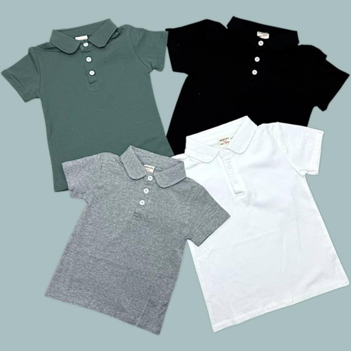 بلوزة قطن 100% مع قبة بأربع ألوان مميزة